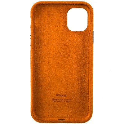 Чехол ALCANTARA Case Full для Apple iPhone 11 (6.1") Оранжевый Чехол ALCANTARA Case Full для Apple iPhone 11 (6.1") Оранжевый
