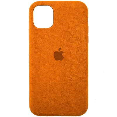Чехол ALCANTARA Case Full для Apple iPhone 11 (6.1") Оранжевый Чехол ALCANTARA Case Full для Apple iPhone 11 (6.1") Оранжевый