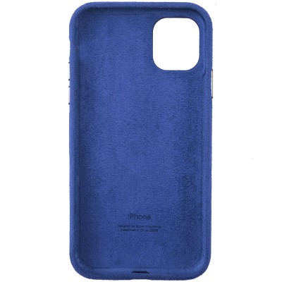 Чехол ALCANTARA Case Full для Apple iPhone 11 (6.1") Синий Чехол ALCANTARA Case Full для Apple iPhone 11 (6.1") Синий