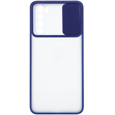 Чехол Camshield mate TPU со шторкой для камеры для Realme 6 Синий Чехол Camshield mate TPU со шторкой для камеры для Realme 6 Синий