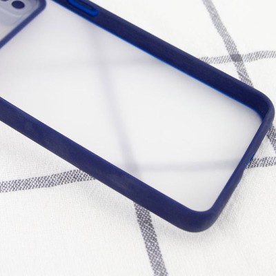 Чехол Camshield mate TPU со шторкой для камеры для Realme 6 Синий Чехол Camshield mate TPU со шторкой для камеры для Realme 6 Синий