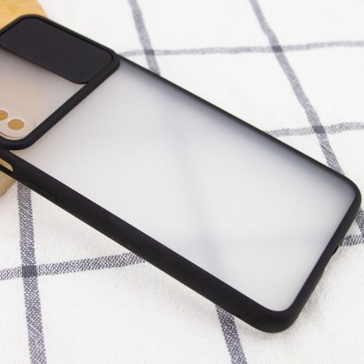 Чехол Camshield mate TPU со шторкой для камеры для Realme 6 Черный Чехол Camshield mate TPU со шторкой для камеры для Realme 6 Черный