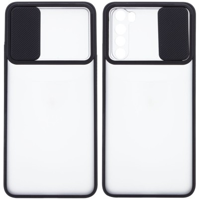 Чехол Camshield mate TPU со шторкой для камеры для Realme 6 Черный Чехол Camshield mate TPU со шторкой для камеры для Realme 6 Черный