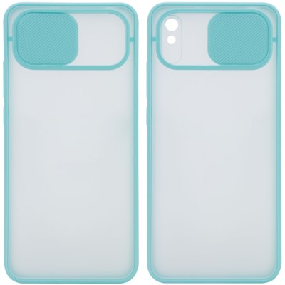 Чехол Camshield mate TPU со шторкой для камеры для Xiaomi Redmi 9A Бирюзовый Чехол Camshield mate TPU со шторкой для камеры для Xiaomi Redmi 9A Бирюзовый