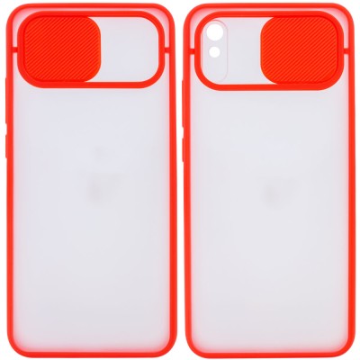 Чехол Camshield mate TPU со шторкой для камеры для Xiaomi Redmi 9A Красный Чехол Camshield mate TPU со шторкой для камеры для Xiaomi Redmi 9A Красный