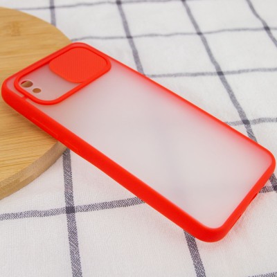 Чехол Camshield mate TPU со шторкой для камеры для Xiaomi Redmi 9A Красный Чехол Camshield mate TPU со шторкой для камеры для Xiaomi Redmi 9A Красный
