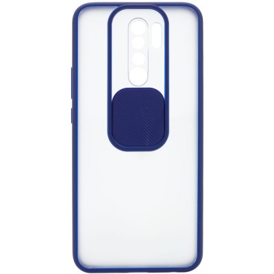 Чехол Camshield mate TPU со шторкой для камеры для Xiaomi Redmi Note 8 Pro Синий Чехол Camshield mate TPU со шторкой для камеры для Xiaomi Redmi Note 8 Pro Синий