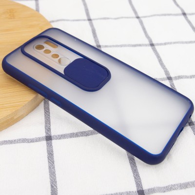 Чехол Camshield mate TPU со шторкой для камеры для Xiaomi Redmi Note 8 Pro Синий Чехол Camshield mate TPU со шторкой для камеры для Xiaomi Redmi Note 8 Pro Синий