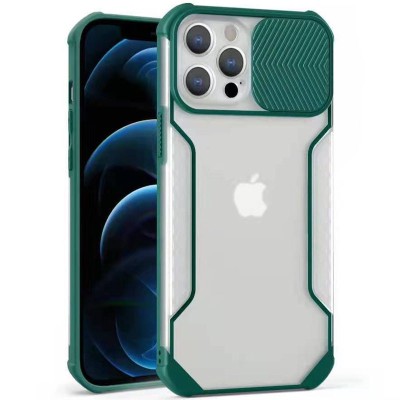 Чехол Camshield matte Ease TPU со шторкой для Apple iPhone 11 Pro Max (6.5") Зеленый Чехол Camshield matte Ease TPU со шторкой для Apple iPhone 11 Pro Max (6.5") Зеленый