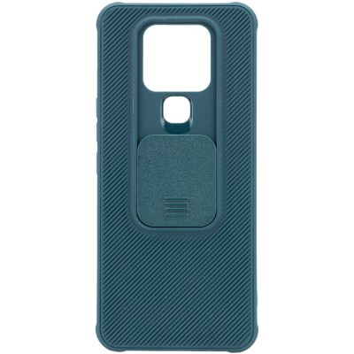 Чехол Camshield TPU со шторкой защищающей камеру для TECNO Camon 16 SE Зеленый Чехол Camshield TPU со шторкой защищающей камеру для TECNO Camon 16 SE Зеленый