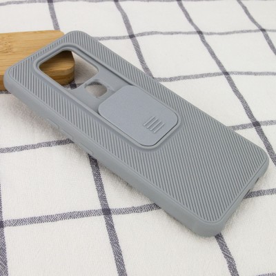 Чехол Camshield TPU со шторкой защищающей камеру для TECNO Camon 16 SE Серый