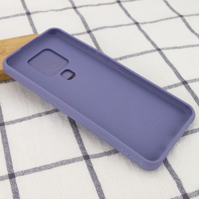 Чехол Camshield TPU со шторкой защищающей камеру для TECNO Camon 16 SE Серый / Lavender Gray
