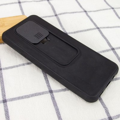 Чехол Camshield TPU со шторкой защищающей камеру для TECNO Camon 16 SE Черный Чехол Camshield TPU со шторкой защищающей камеру для TECNO Camon 16 SE Черный