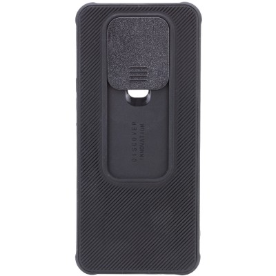Чехол Camshield TPU со шторкой защищающей камеру для TECNO Camon 16 SE Черный Чехол Camshield TPU со шторкой защищающей камеру для TECNO Camon 16 SE Черный