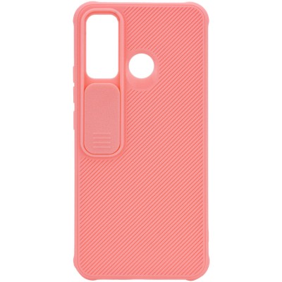 Чехол Camshield TPU со шторкой защищающей камеру для TECNO Spark 5 Pro Розовый Чехол Camshield TPU со шторкой защищающей камеру для TECNO Spark 5 Pro Розовый