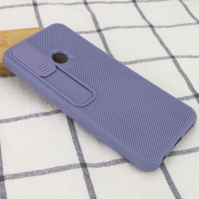 Чехол Camshield TPU со шторкой защищающей камеру для TECNO Spark 5 Pro Серый / Lavender Gray Чехол Camshield TPU со шторкой защищающей камеру для TECNO Spark 5 Pro Серый / Lavender Gray