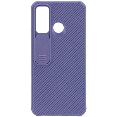 Чехол Camshield TPU со шторкой защищающей камеру для TECNO Spark 5 Pro Серый / Lavender Gray Чехол Camshield TPU со шторкой защищающей камеру для TECNO Spark 5 Pro Серый / Lavender Gray