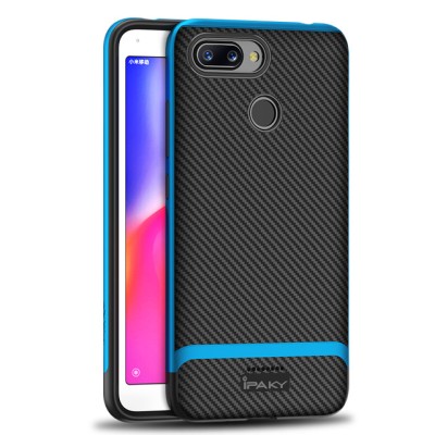 Чехол iPaky TPU+PC для Xiaomi Redmi 6 Черный / Синий Чехол iPaky TPU+PC для Xiaomi Redmi 6 Черный / Синий