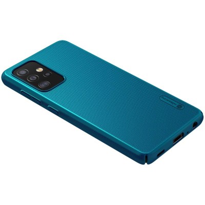 Чехол Nillkin Matte для Samsung Galaxy A72 4G / A72 5G Бирюзовый / Peacock blue Чехол Nillkin Matte для Samsung Galaxy A72 4G / A72 5G Бирюзовый / Peacock blue