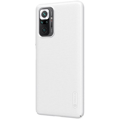 Чехол Nillkin Matte для Xiaomi Redmi Note 10 Pro / Note 10 Pro Max Белый Чехол Nillkin Matte для Xiaomi Redmi Note 10 Pro / Note 10 Pro Max Белый