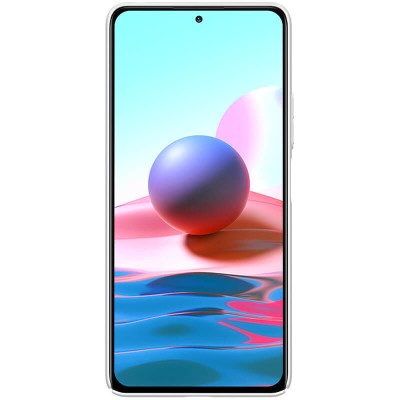 Чехол Nillkin Matte для Xiaomi Redmi Note 10 Pro / Note 10 Pro Max Белый Чехол Nillkin Matte для Xiaomi Redmi Note 10 Pro / Note 10 Pro Max Белый