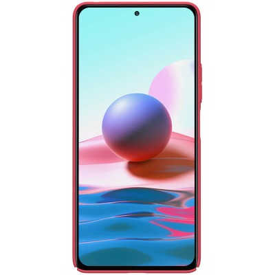 Чехол Nillkin Matte для Xiaomi Redmi Note 10 Pro / Note 10 Pro Max Красный Чехол Nillkin Matte для Xiaomi Redmi Note 10 Pro / Note 10 Pro Max Красный