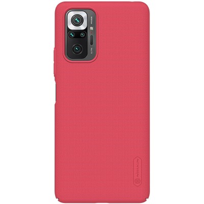 Чехол Nillkin Matte для Xiaomi Redmi Note 10 Pro / Note 10 Pro Max Красный Чехол Nillkin Matte для Xiaomi Redmi Note 10 Pro / Note 10 Pro Max Красный