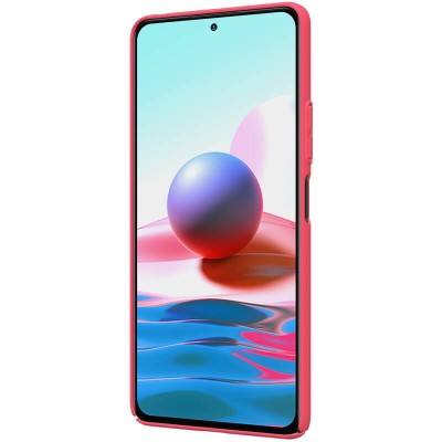 Чехол Nillkin Matte для Xiaomi Redmi Note 10 Pro / Note 10 Pro Max Красный Чехол Nillkin Matte для Xiaomi Redmi Note 10 Pro / Note 10 Pro Max Красный