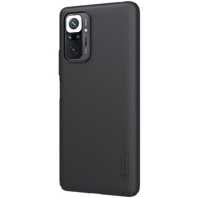 Чехол Nillkin Matte для Xiaomi Redmi Note 10 Pro / Note 10 Pro Max Черный