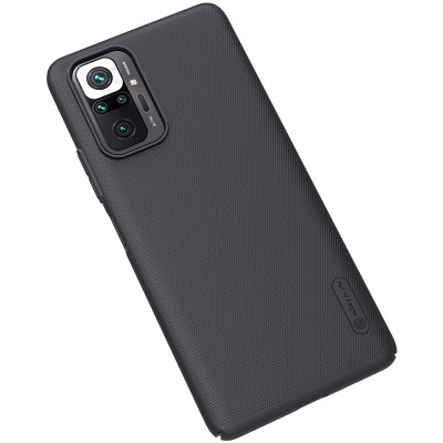 Чехол Nillkin Matte для Xiaomi Redmi Note 10 Pro / Note 10 Pro Max Черный