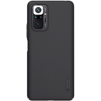 Чехол Nillkin Matte для Xiaomi Redmi Note 10 Pro / Note 10 Pro Max Черный
