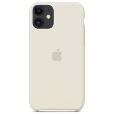 Чехол Silicone Case (AA) для Apple iPhone 11 (6.1") Бежевый / Antigue White Чехол Silicone Case (AA) для Apple iPhone 11 (6.1") Бежевый / Antigue White