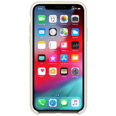 Чехол Silicone Case (AA) для Apple iPhone 11 (6.1") Бежевый / Antigue White Чехол Silicone Case (AA) для Apple iPhone 11 (6.1") Бежевый / Antigue White