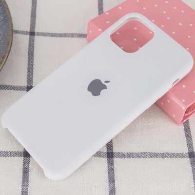 Чехол Silicone Case (AA) для Apple iPhone 11 (6.1") Белый / White Чехол Silicone Case (AA) для Apple iPhone 11 (6.1") Белый / White