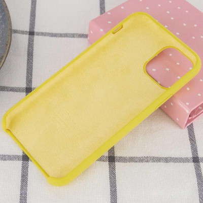 Чехол Silicone Case (AA) для Apple iPhone 11 (6.1") Желтый / Yellow Чехол Silicone Case (AA) для Apple iPhone 11 (6.1") Желтый / Yellow