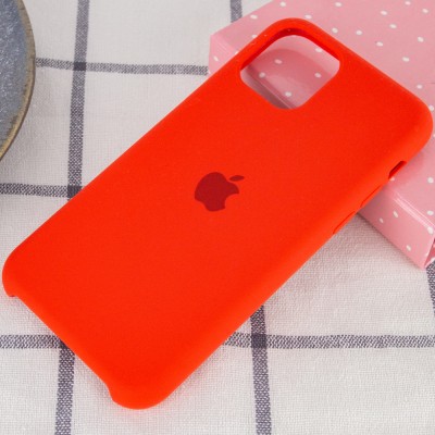 Чехол Silicone Case (AA) для Apple iPhone 11 (6.1") Красный / Red Чехол Silicone Case (AA) для Apple iPhone 11 (6.1") Красный / Red