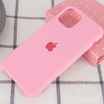 Чехол Silicone Case (AA) для Apple iPhone 11 (6.1") Розовый / Pink Чехол Silicone Case (AA) для Apple iPhone 11 (6.1") Розовый / Pink