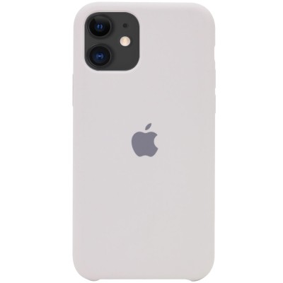 Чехол Silicone Case (AA) для Apple iPhone 11 (6.1") Серый / Stone Чехол Silicone Case (AA) для Apple iPhone 11 (6.1") Серый / Stone