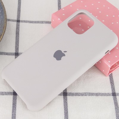 Чехол Silicone Case (AA) для Apple iPhone 11 (6.1") Серый / Stone Чехол Silicone Case (AA) для Apple iPhone 11 (6.1") Серый / Stone