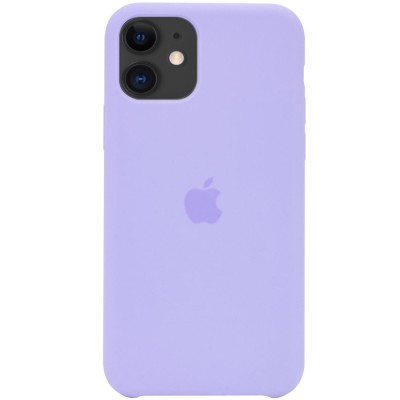 Чехол Silicone Case (AA) для Apple iPhone 11 (6.1") Сиреневый / Dasheen Чехол Silicone Case (AA) для Apple iPhone 11 (6.1") Сиреневый / Dasheen