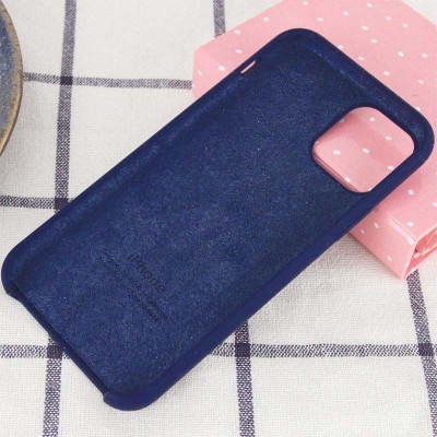 Чехол Silicone Case (AA) для Apple iPhone 11 (6.1") Темно-синий / Midnight blue Чехол Silicone Case (AA) для Apple iPhone 11 (6.1") Темно-синий / Midnight blue