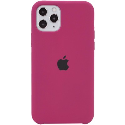 Чехол Silicone Case (AA) для Apple iPhone 11 Pro (5.8") Бордовый / Maroon Чехол Silicone Case (AA) для Apple iPhone 11 Pro (5.8") Бордовый / Maroon