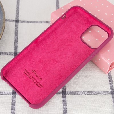 Чехол Silicone Case (AA) для Apple iPhone 11 Pro (5.8") Бордовый / Maroon Чехол Silicone Case (AA) для Apple iPhone 11 Pro (5.8") Бордовый / Maroon