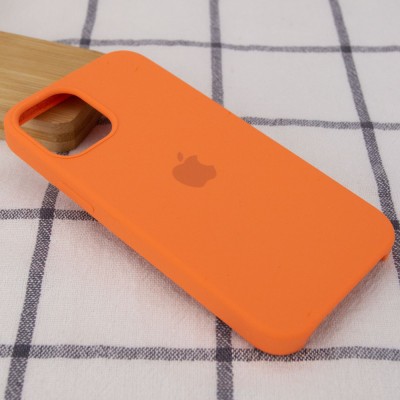 Чехол Silicone Case (AA) для Apple iPhone 12 mini (5.4") Оранжевый / Papaya Чехол Silicone Case (AA) для Apple iPhone 12 mini (5.4") Оранжевый / Papaya