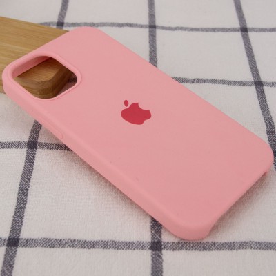 Чехол Silicone Case (AA) для Apple iPhone 12 mini (5.4") Розовый / Pink Чехол Silicone Case (AA) для Apple iPhone 12 mini (5.4") Розовый / Pink