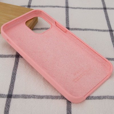 Чехол Silicone Case (AA) для Apple iPhone 12 mini (5.4") Розовый / Pink Чехол Silicone Case (AA) для Apple iPhone 12 mini (5.4") Розовый / Pink