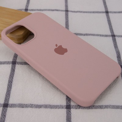 Чехол Silicone Case (AA) для Apple iPhone 12 mini (5.4") Розовый / Pink Sand Чехол Silicone Case (AA) для Apple iPhone 12 mini (5.4") Розовый / Pink Sand