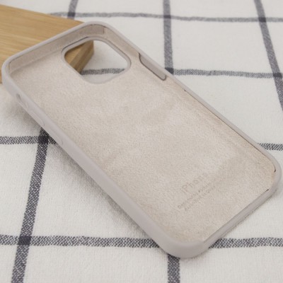 Чехол Silicone Case (AA) для Apple iPhone 12 mini (5.4") Серый / Stone Чехол Silicone Case (AA) для Apple iPhone 12 mini (5.4") Серый / Stone
