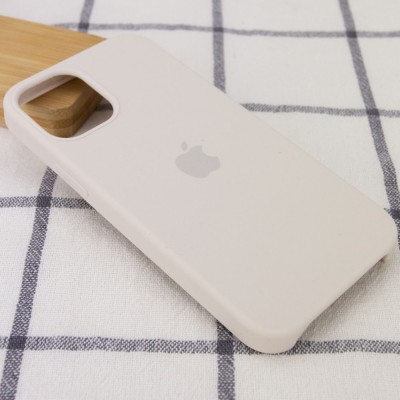Чехол Silicone Case (AA) для Apple iPhone 12 Pro / 12 (6.1") Бежевый / Antigue White Чехол Silicone Case (AA) для Apple iPhone 12 Pro / 12 (6.1") Бежевый / Antigue White