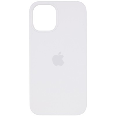 Чехол Silicone Case (AA) для Apple iPhone 12 Pro / 12 (6.1") Белый / White Чехол Silicone Case (AA) для Apple iPhone 12 Pro / 12 (6.1") Белый / White